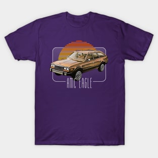 AMC Eagle -- Retro Classic Car Lover Design T-Shirt